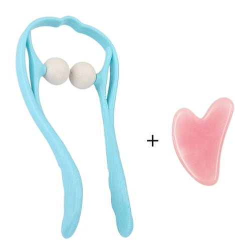 Plastic Pressure Point Therapy Neck Massageador Relieve Hand Roller Neck Massager For Neck Shoulder Trigger Point Plastic Pressure Point Therapy Neck Massageador Relieve Hand Roller Neck Massager For Neck Shoulder Trigger Point